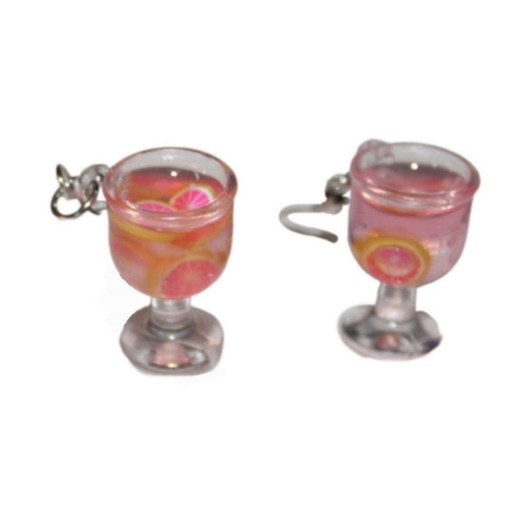 Miniature Fruit Cocktail Earrings - Picture 11 of 15